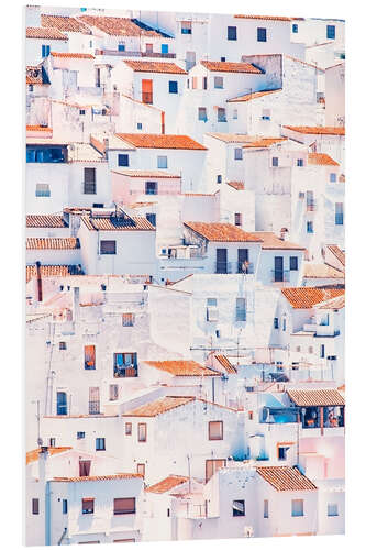 Stampa su PVC White houses of Andalusia