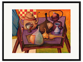 Kunsttryk i ramme Table for two