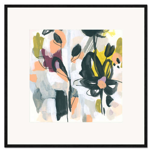Impression artistique encadrée Garden Extraction VIII