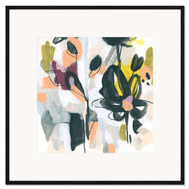 Impression artistique encadrée Garden Extraction VIII
