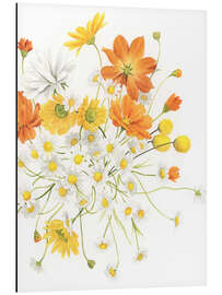 Aluminium print Sunny Wild Bouquet I