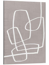 Magnettafel Kreisverkehr auf Leinen II