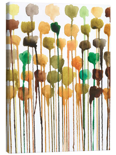 Canvas print Autumn Drips II