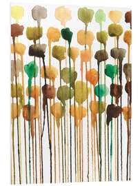 Tableau en PVC Autumn Drips II