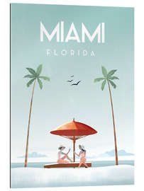 Gallery print Illustrated Miami Beach II