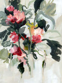 Magnettafel Blütengewirr II