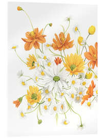 Cuadro de metacrilato Sunny Wild Bouquet II