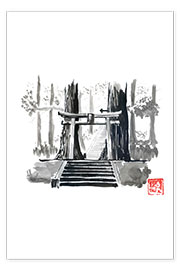 Poster Porte de la forêt