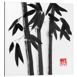 Tableau en aluminium Bamboo II