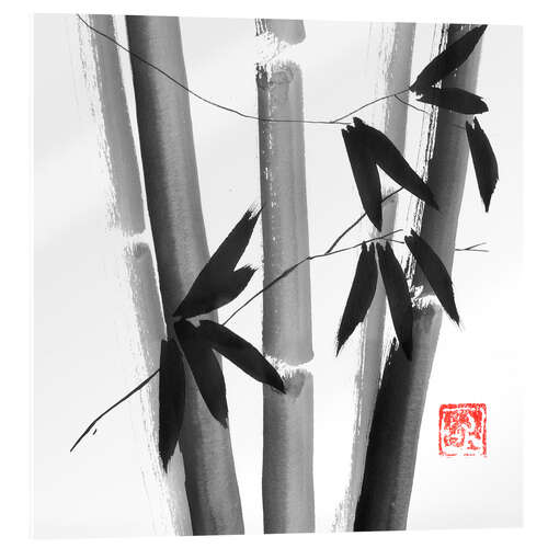 Acrylglasbild Bamboo I