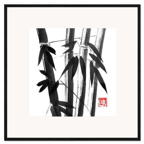 Kunsttryk i ramme Bamboo III