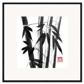 Kehystetty taidepainatus Bamboo III