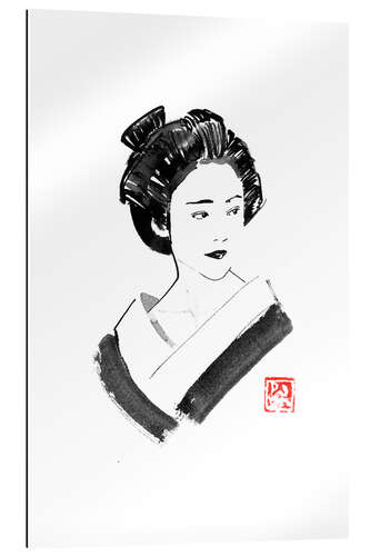 Gallery print Geisha in profile