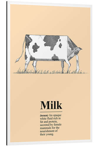 Aluminium print Milk Definition