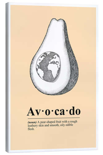 Canvastavla Avocado Definition