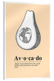 Gallery Print Avocado Definition (englisch)