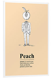 PVC print Peach Definition