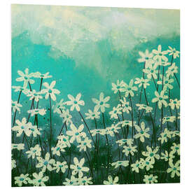 Foam board print Midsummer Flowers