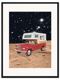 Gerahmter Kunstdruck Family Road Trip