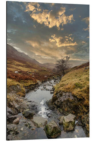 Cuadro de aluminio Lake District Sunset