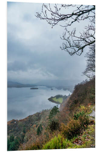 Foam board print Lake District November View