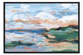 Gerahmter Kunstdruck Malerkomposition Studie IV