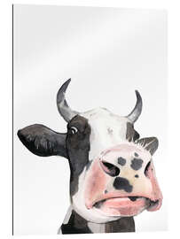 Gallery print Watercolor Cow Portrait I