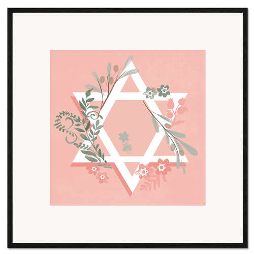 Stampa artistica con cornice Happy Challa Days II