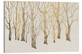 Tableau en aluminium Bare Trees I