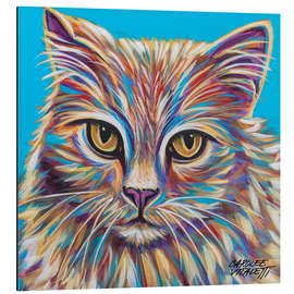 Tableau en aluminium Pastel Cats II