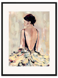 Gerahmter Kunstdruck Auf der Gala II