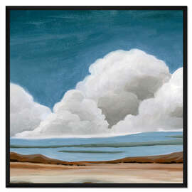 Gerahmter Kunstdruck Weite Ebene II