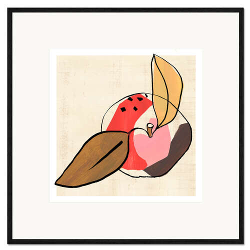Framed art print Fruit Cuts I