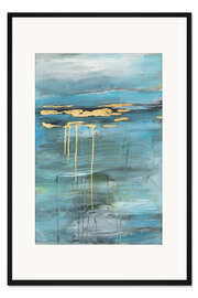 Gerahmter Kunstdruck Ferne Ufer II