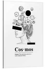 Aluminium print Cosmos Definition