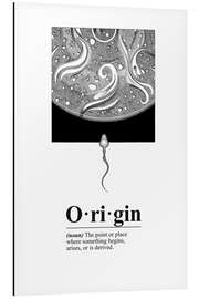 Aluminium print Origin Definition