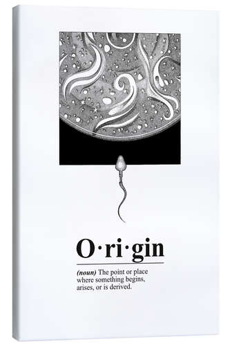 Lærredsbillede Origin Definition