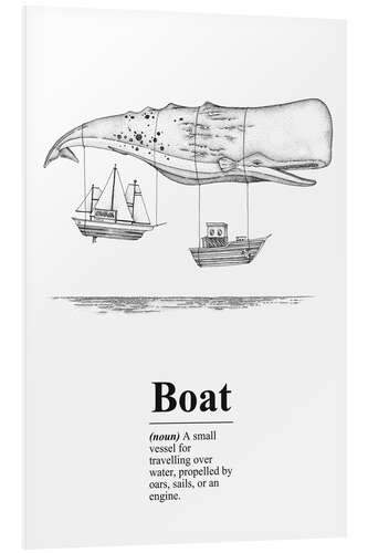 Tableau en PVC Boat Definition