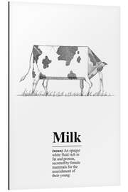 Aluminiumsbilde Milk Definition