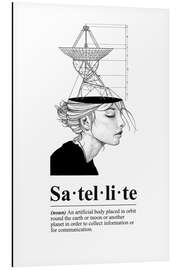 Magnettafel Satellite Definition