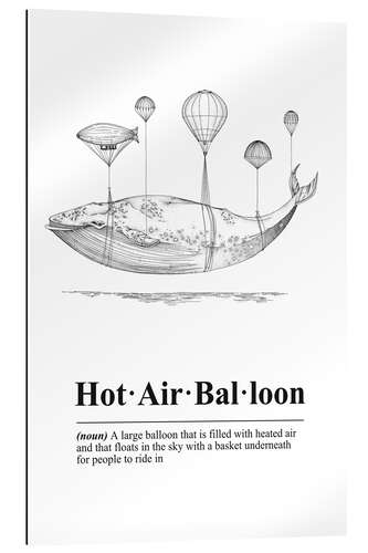 Gallery print Hot Air Balloon Definition