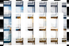 Magnettafel Regenbogen über Ponta de Sao Lourenco