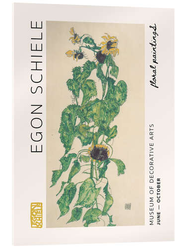 Cuadro de metacrilato Floral Paintings – Sunflowers, 1917