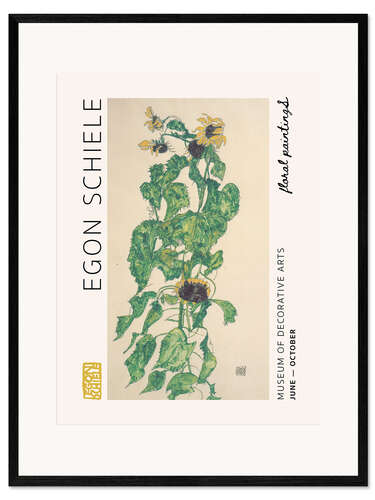 Framed art print Floral Paintings – Sunflowers, 1917