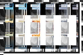 Gerahmter Kunstdruck Winter-Sonnenaufgang über Nordland