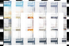 Magnettafel Winter-Sonnenaufgang über Nordland