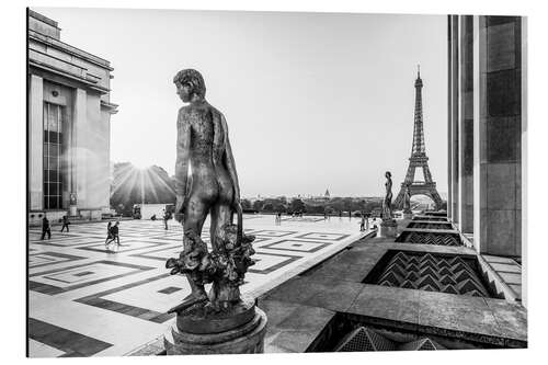 Quadro em alumínio Place du Trocadéro in Paris