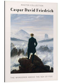 Magnettafel Wanderer above the Sea of Fog, 1818