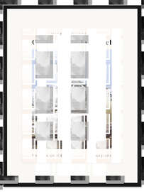 Gerahmter Kunstdruck The Sea of Ice, 1823-1824