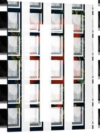 Magnettafel Die rote Schlange